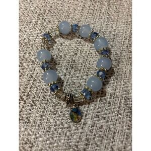 Aquamarine Stretch‎ bracelet